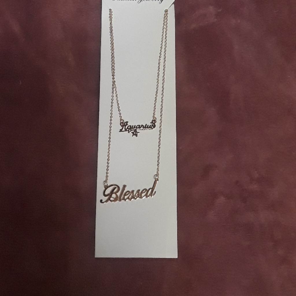 2 Stackable Necklaces